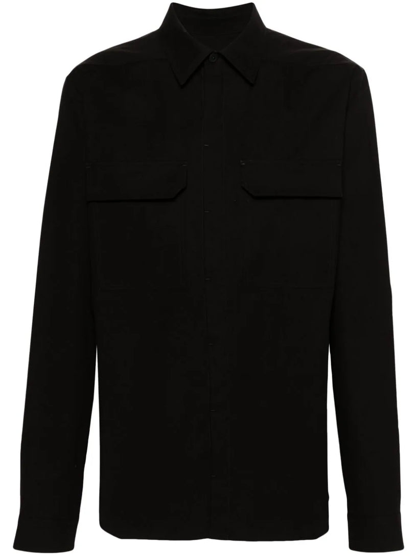 RICK OWENS Chest-pocket shirt