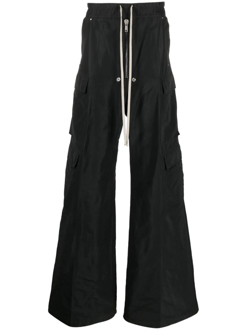 RICK OWENS Lido cargobelas in black