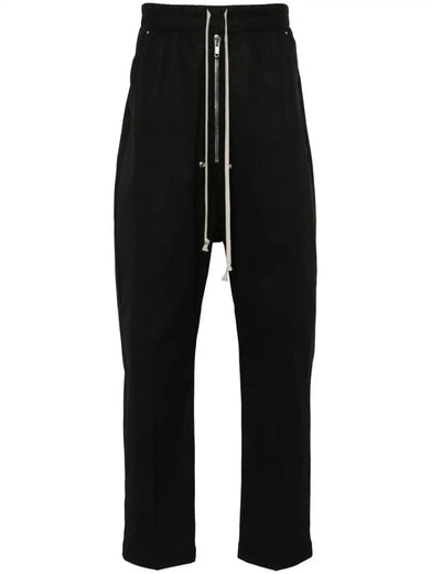 Bela pants in black heavy cotton poplin