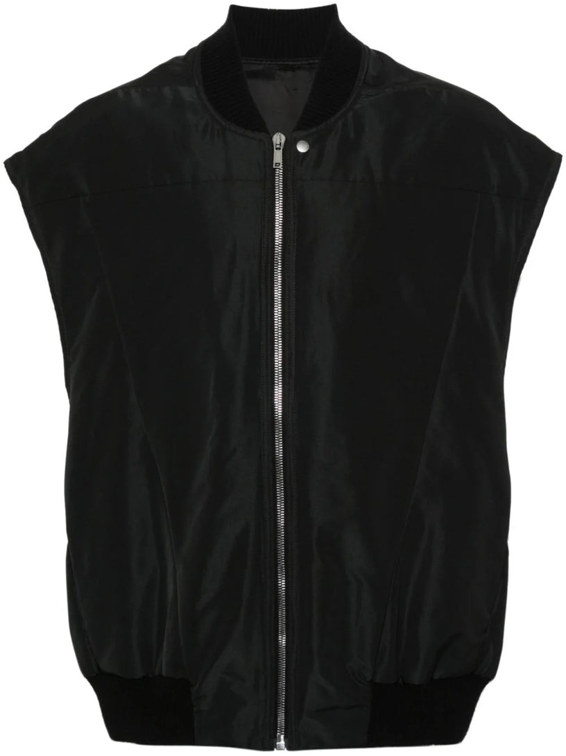 RICK OWENS Jumbo flight vest in black