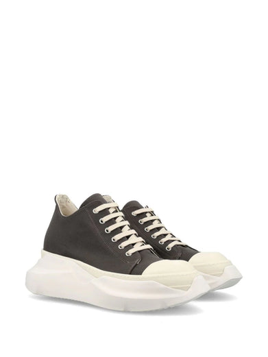 Abstract low top sneakers