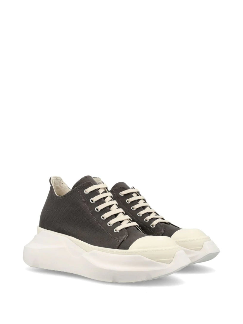 Abstract low top sneakers