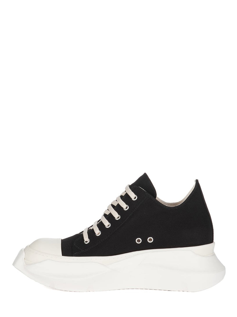 Abstract low top sneakers