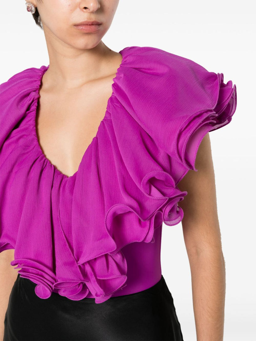 Chiffon Ruffle Body