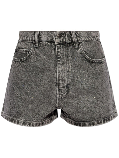 Rhinestone Denim Shorts