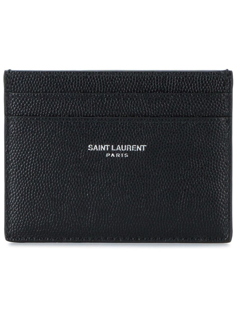 Saint Laurent Logo card case