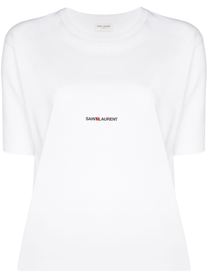 Saint Laurent Classic crew-neck t-shirt with logo