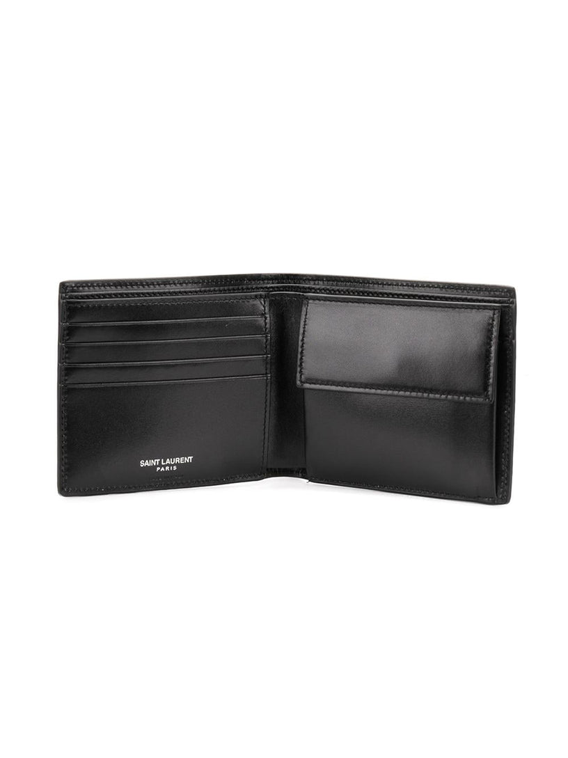 Monogram east/west wallet