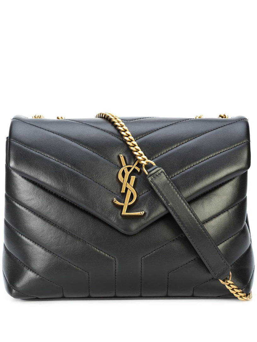 Saint Laurent Small loulou in quilted leather