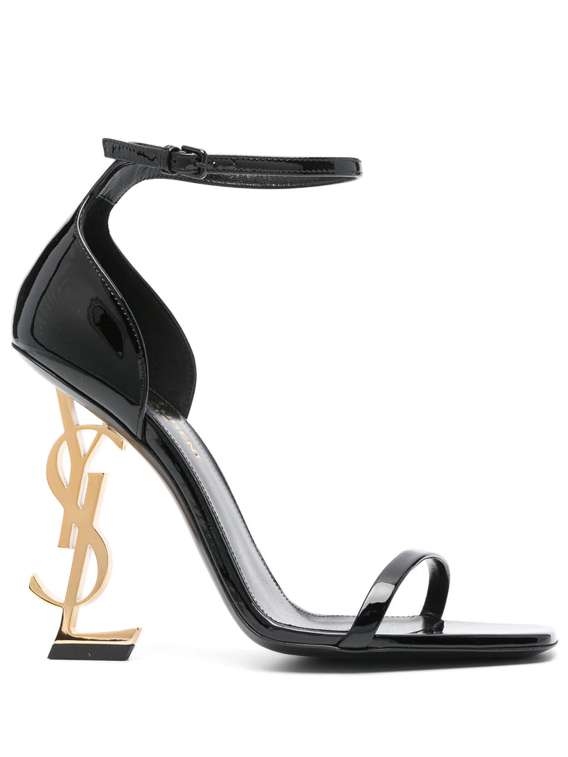 Saint Laurent Opyum patent leather sandals