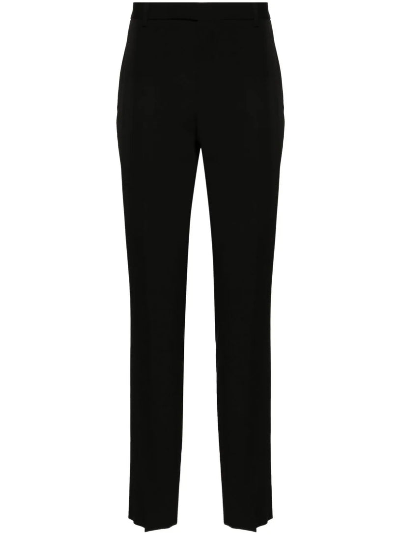 Tailored slim-fit trousers