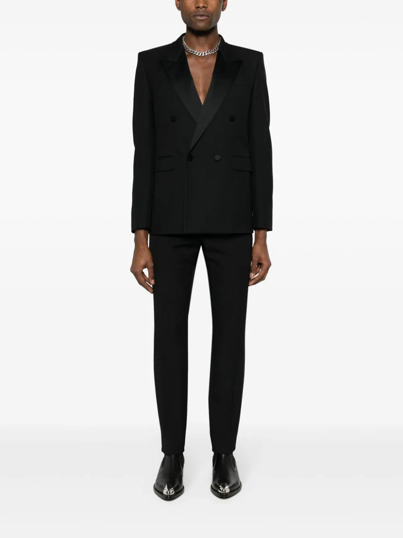 Tailored slim-fit trousers