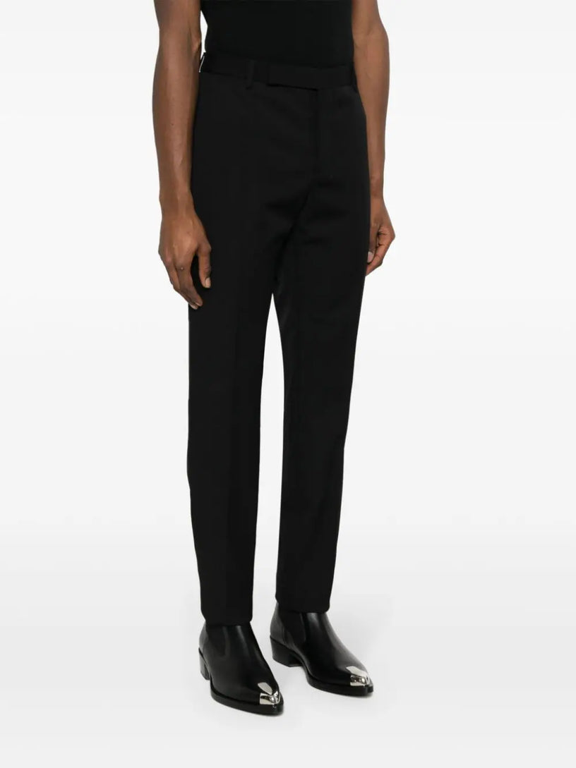 Tailored slim-fit trousers