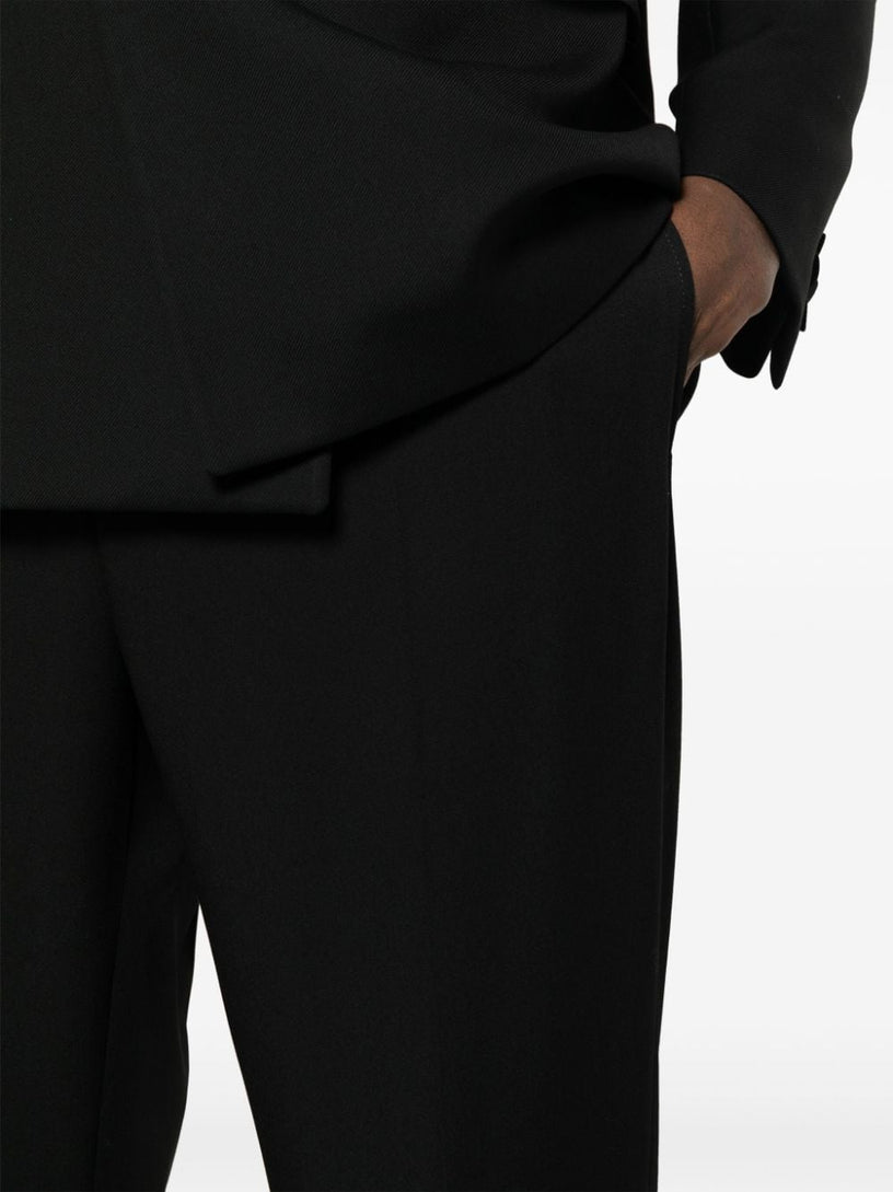 Tailored slim-fit trousers