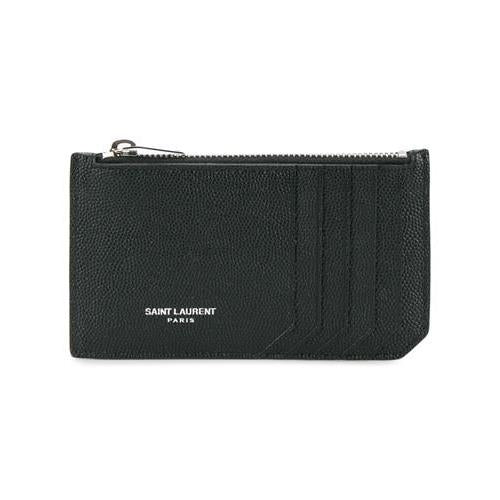 Saint Laurent Fragments zipped card case