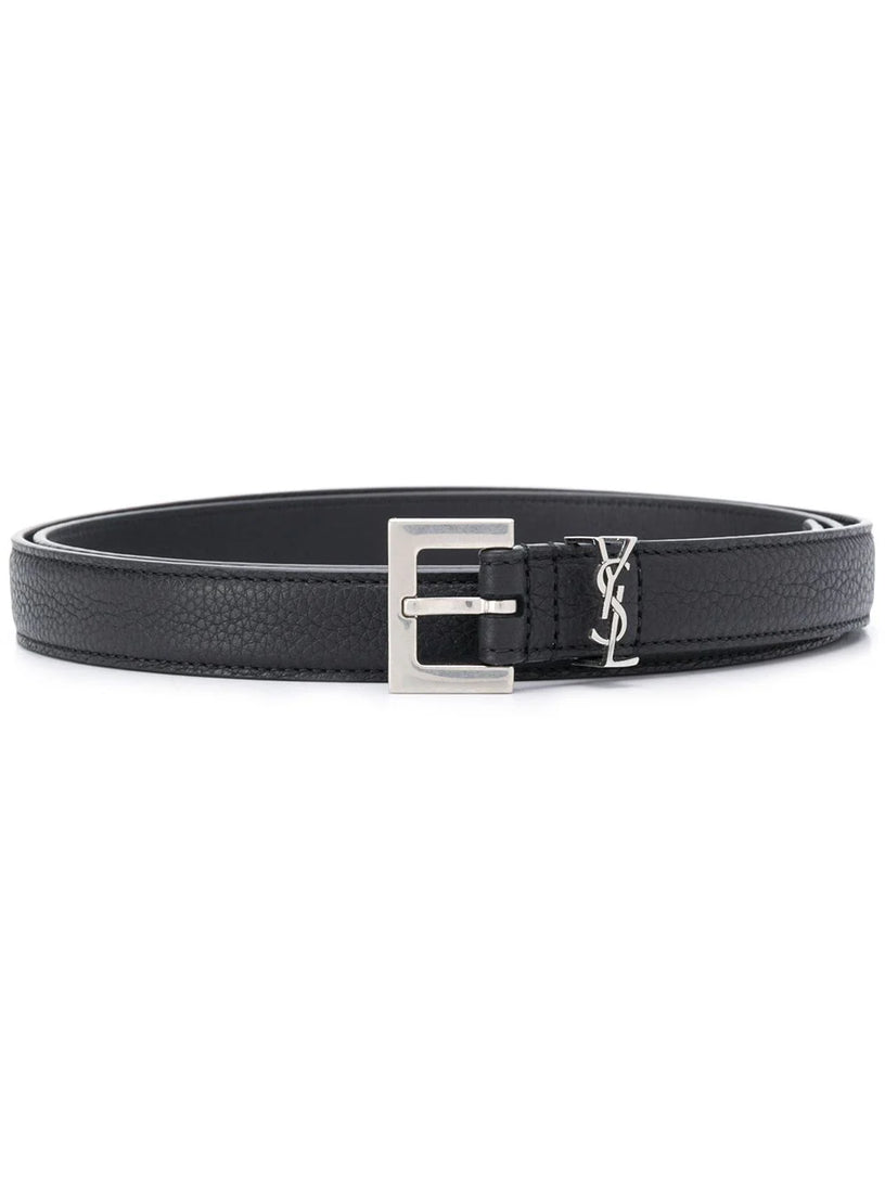 Grained  leather Cassandre Belt