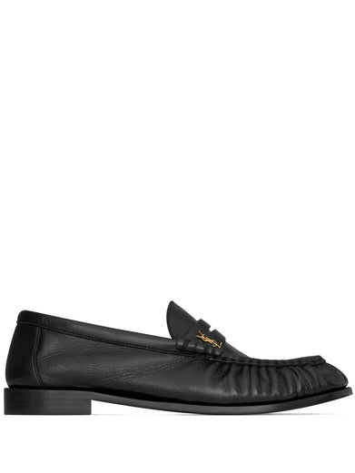 Le Loafer moccasins in shiny wrinkled leather