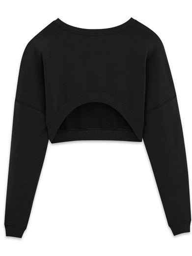 Saint Laurent Cropped Sweatshirt