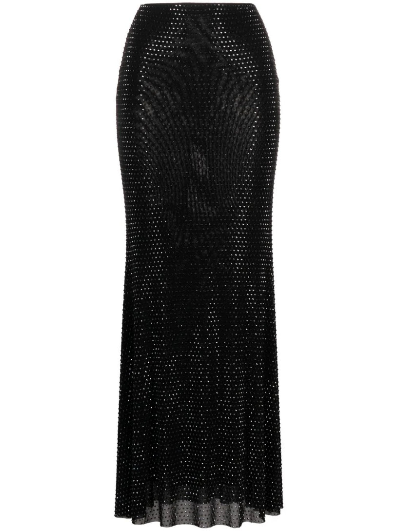 Rhinestone Maxi Skirt