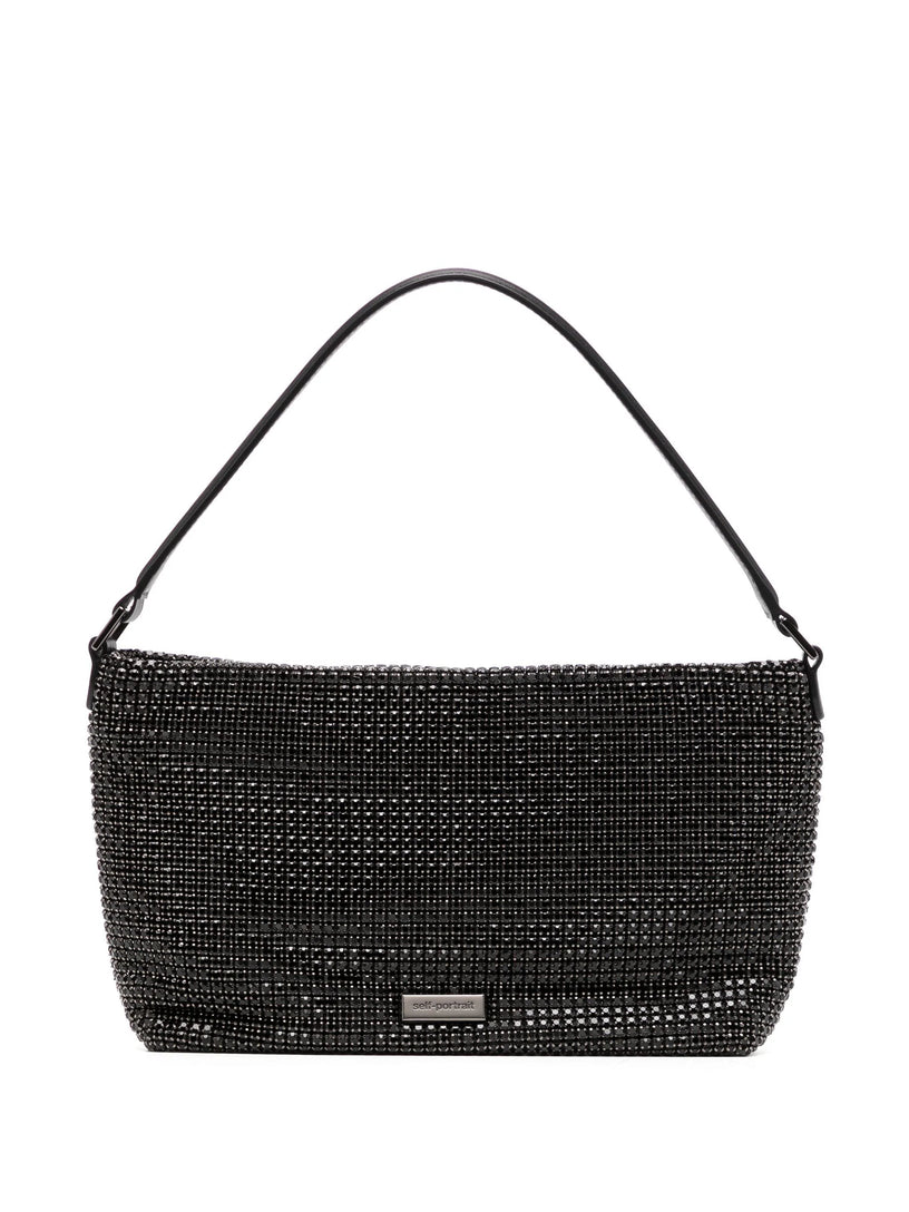 Diamante medium hobo bag