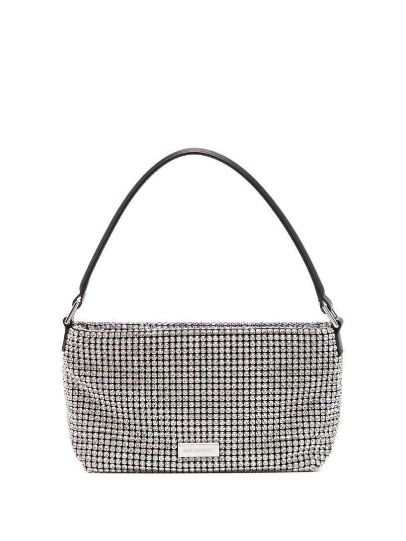 Diamante small hobo bag