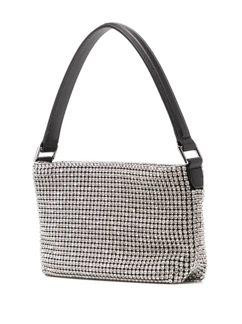 Diamante small hobo bag