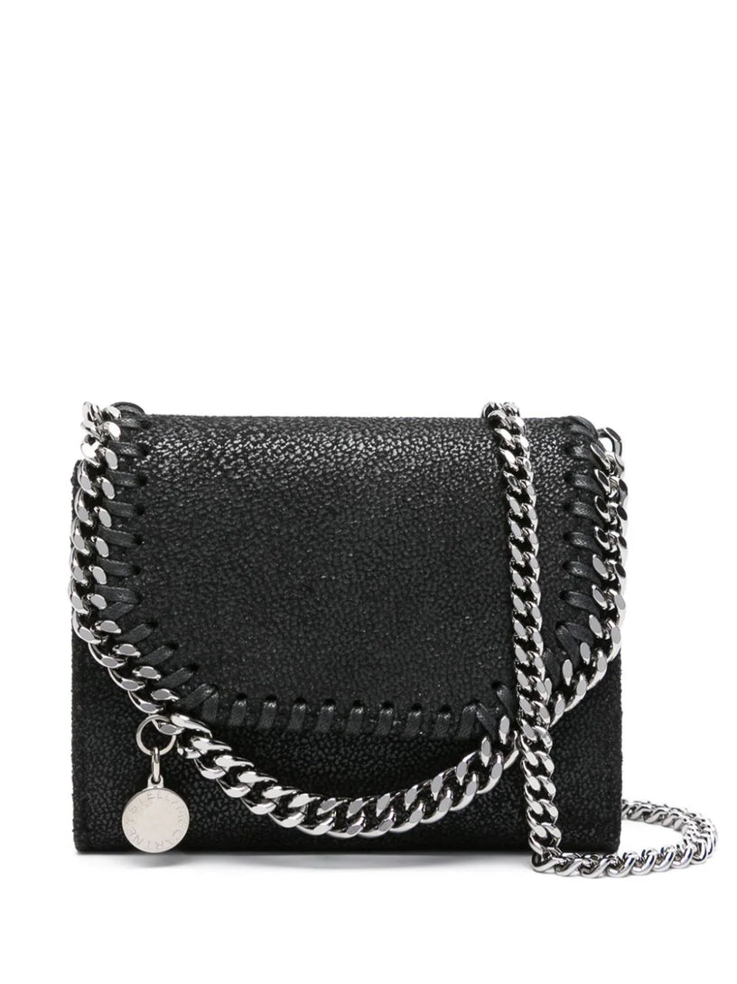 STELLA McCARTNEY Falabella small flap wallet