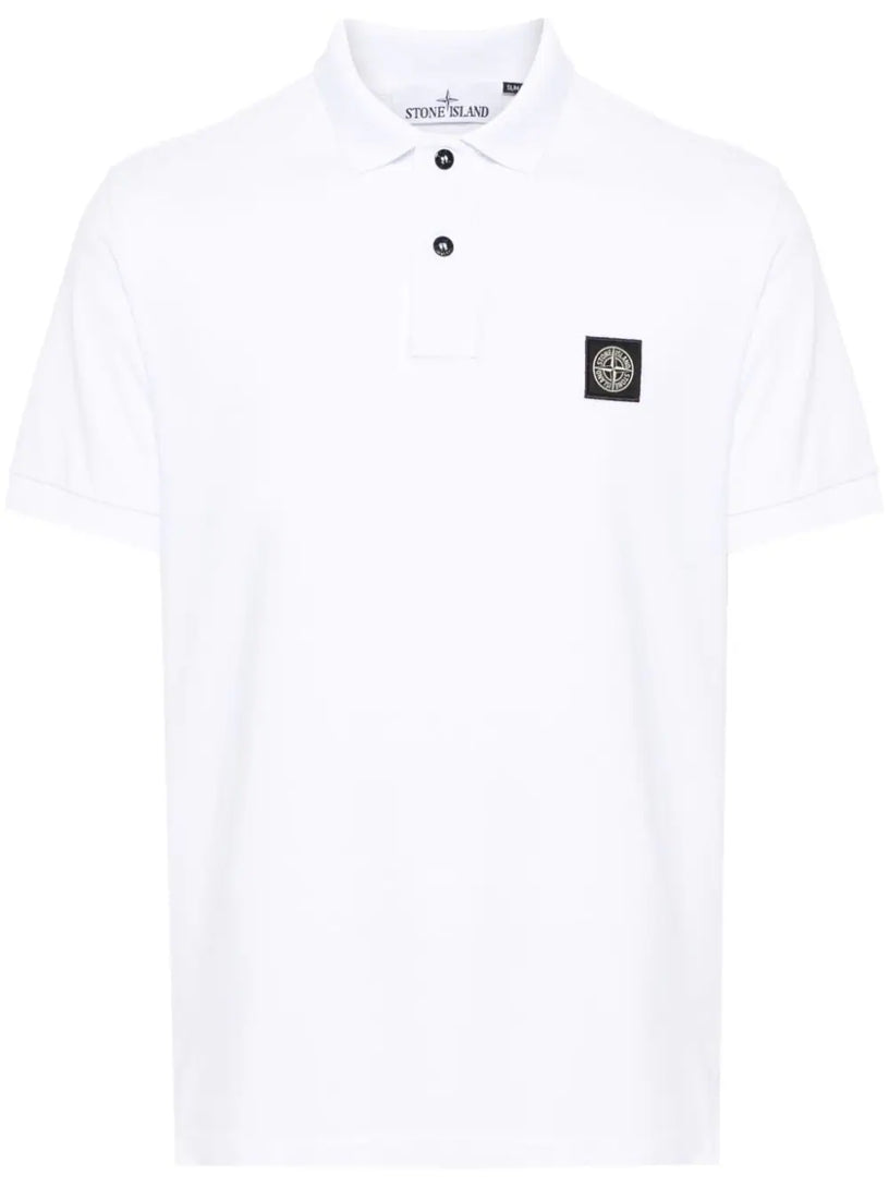 STONE ISLAND Logo polo shirt