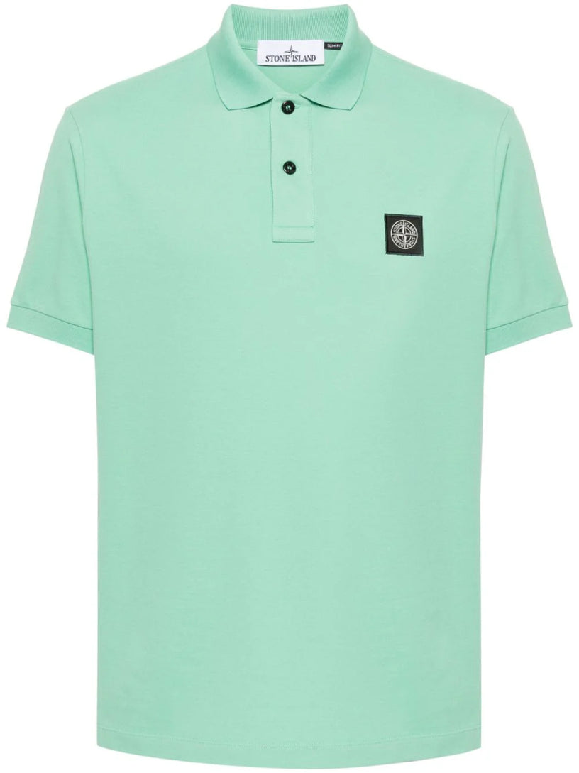 STONE ISLAND Logo polo shirt