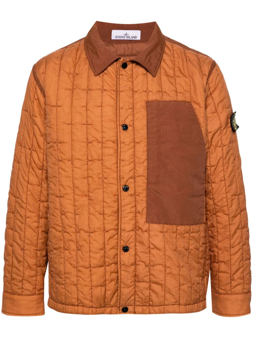 STONE ISLAND 40831 quilted nylon stella with primaloft®-tc