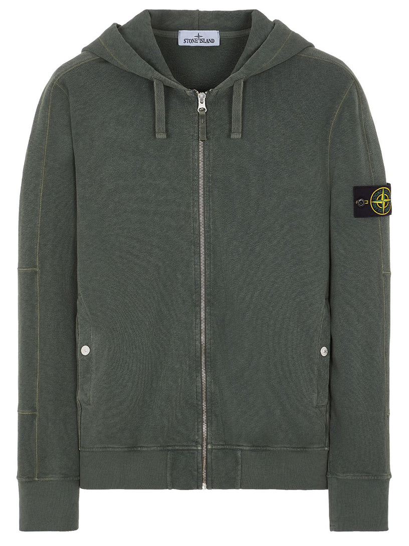 STONE ISLAND 63160 hooded track top