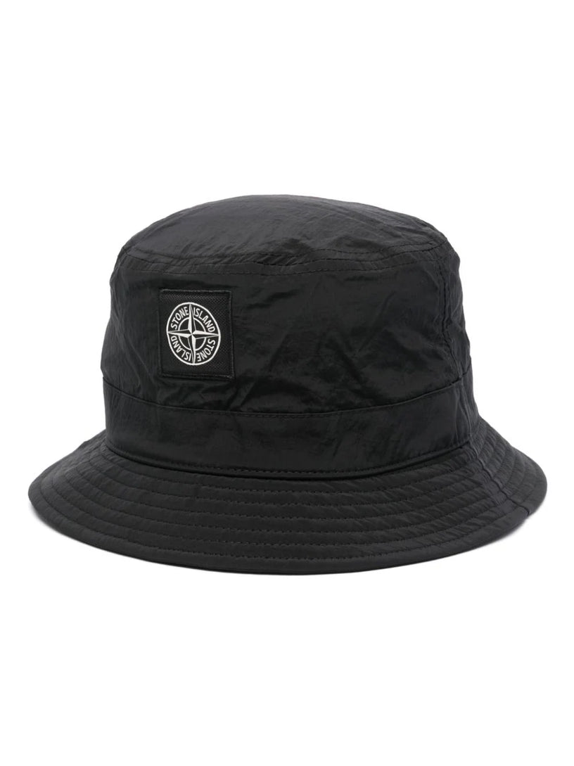 STONE ISLAND Logo bucket hat