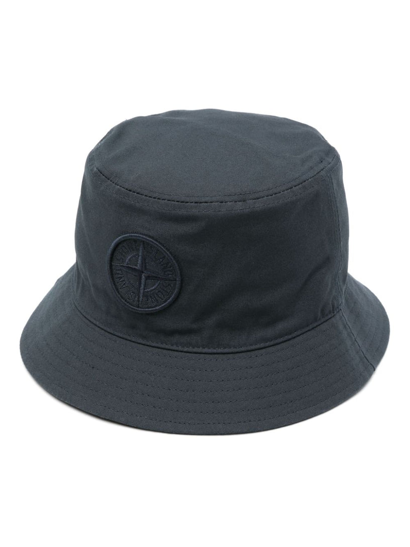 STONE ISLAND Logo bucket hat