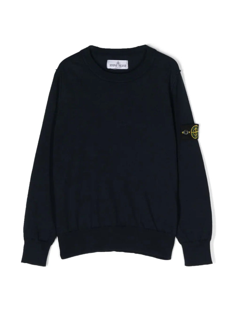 STONE ISLAND Kids Crew neck sweater