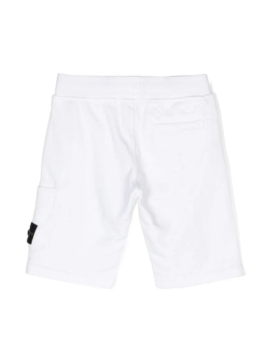 Fleece cargo shorts