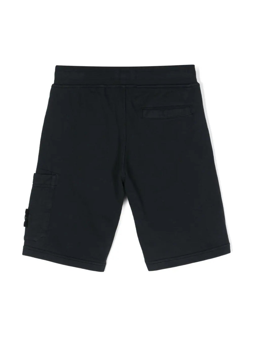 Fleece cargo shorts