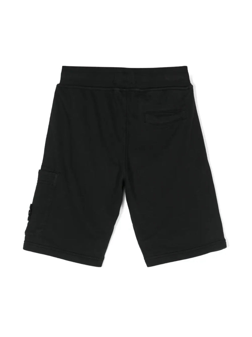 Fleece cargo shorts