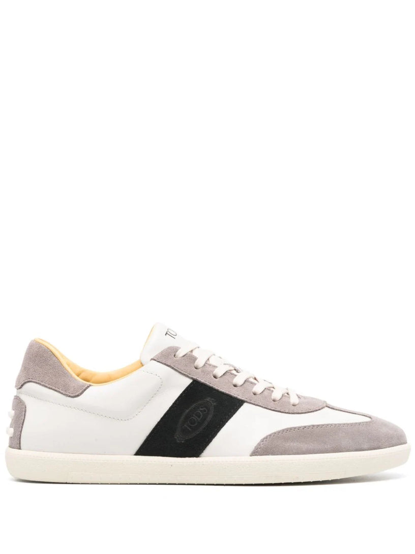 Tod's Tabs Sneakers in Smooth Leather and Suede