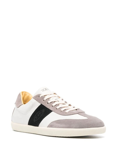 Tod's Tabs Sneakers in Smooth Leather and Suede