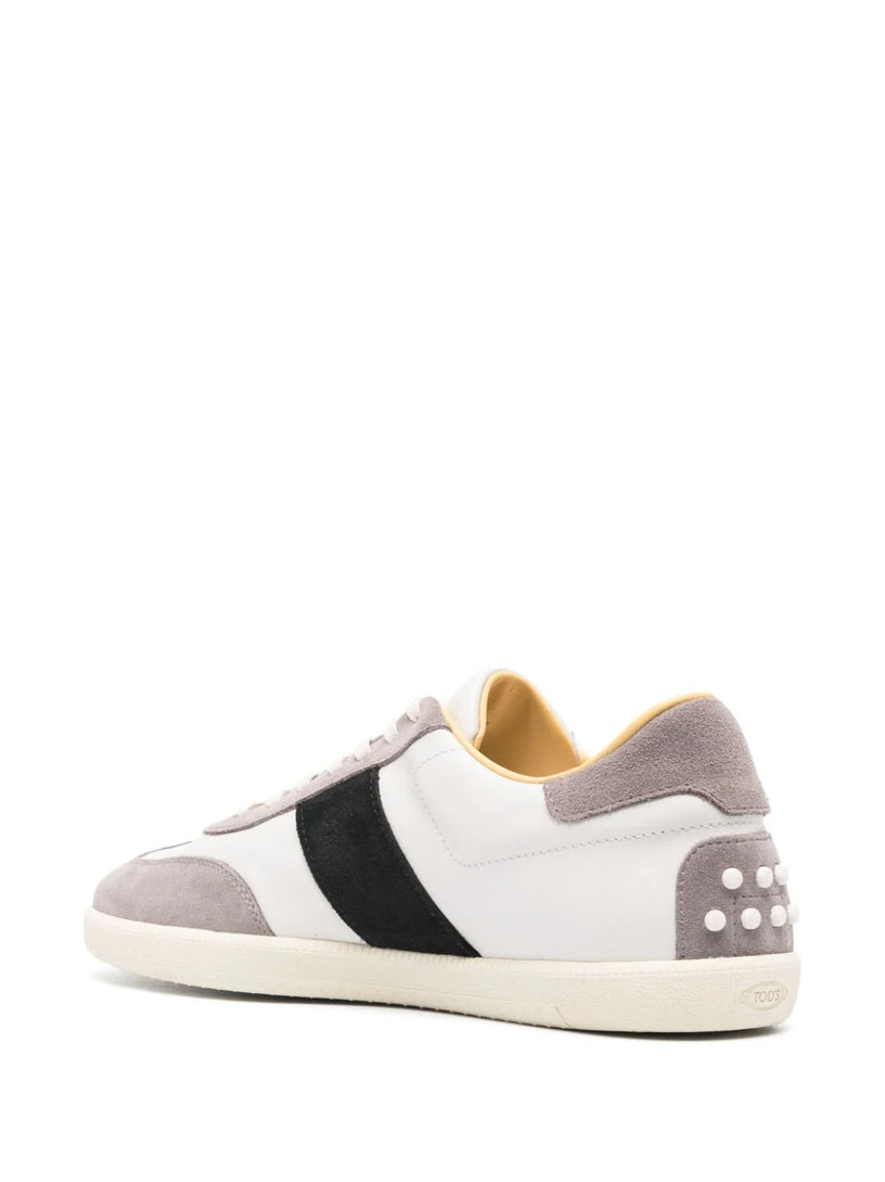 Tod's Tabs Sneakers in Smooth Leather and Suede