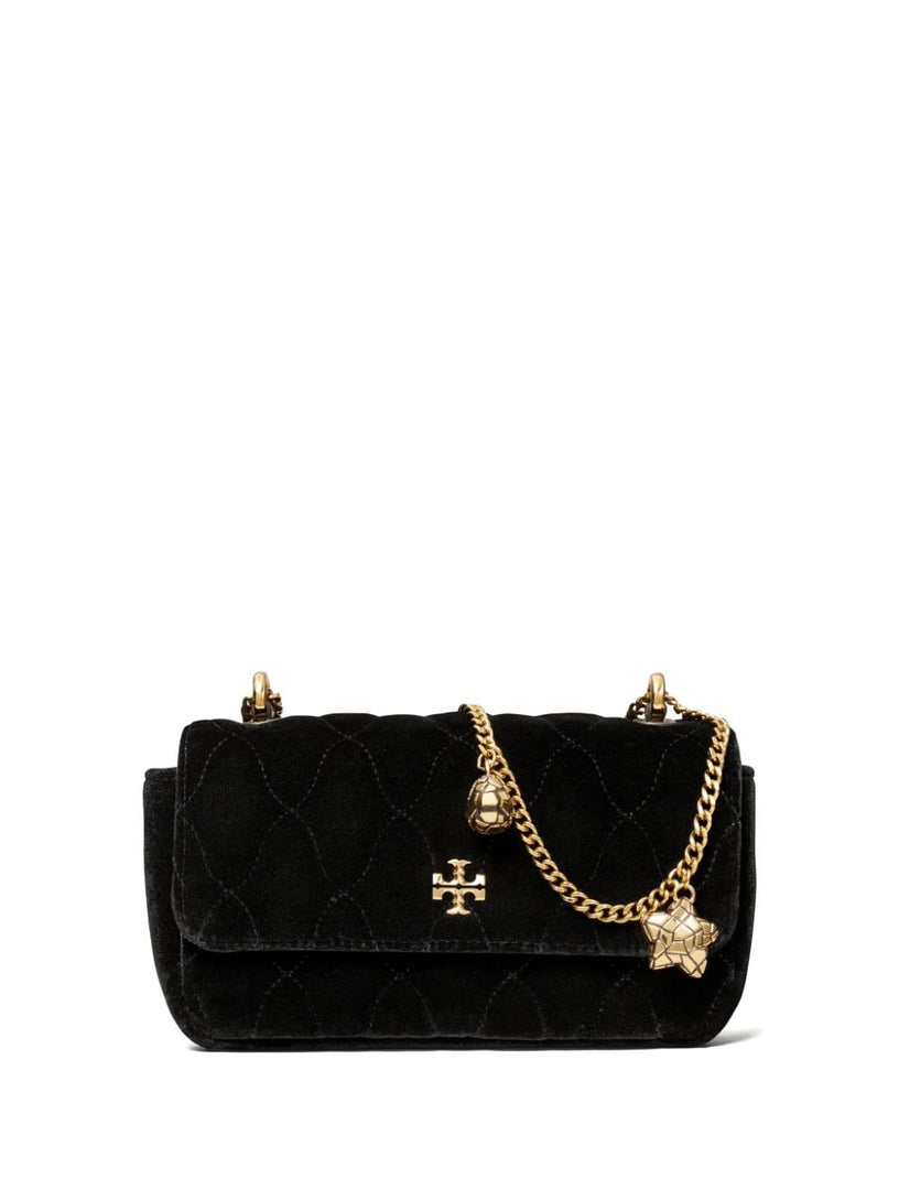 Kira Velvet mini flap bag