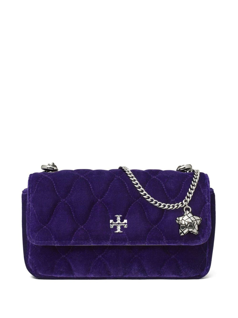 Tory Burch Kira velvet mini flap bag