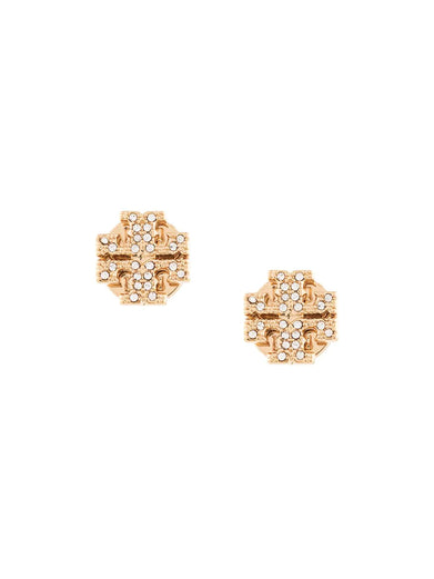 Kira stud earrings with pavé