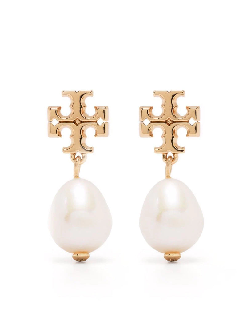 Tory Burch Kira drop earrings with pearl