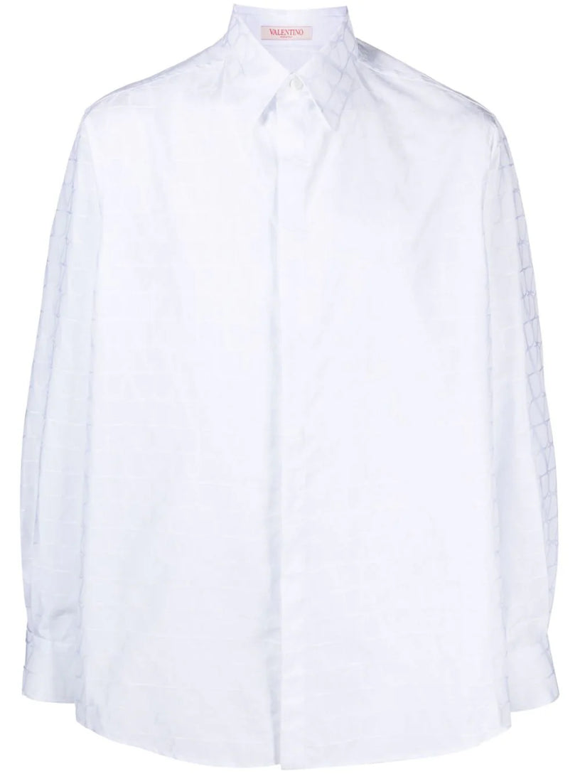 Valentino Garavani Shirt with all-over toile iconographe pattern