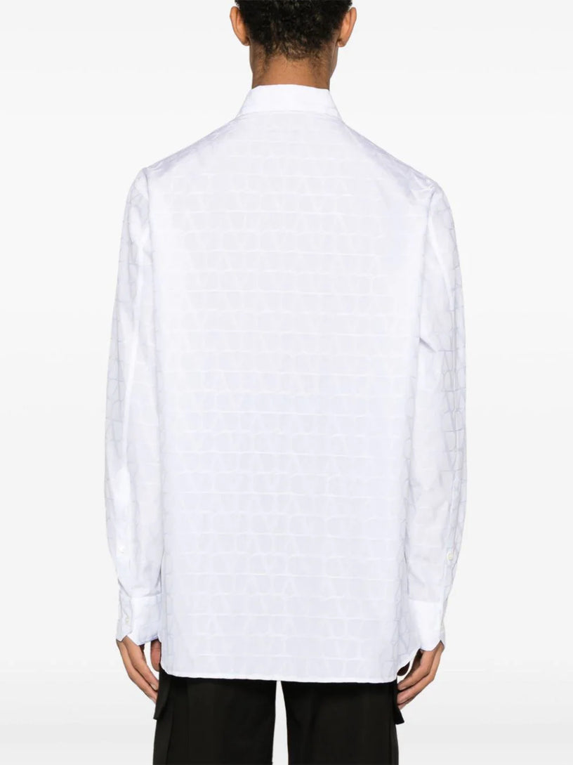 Shirt with all-over Toile Iconographe pattern