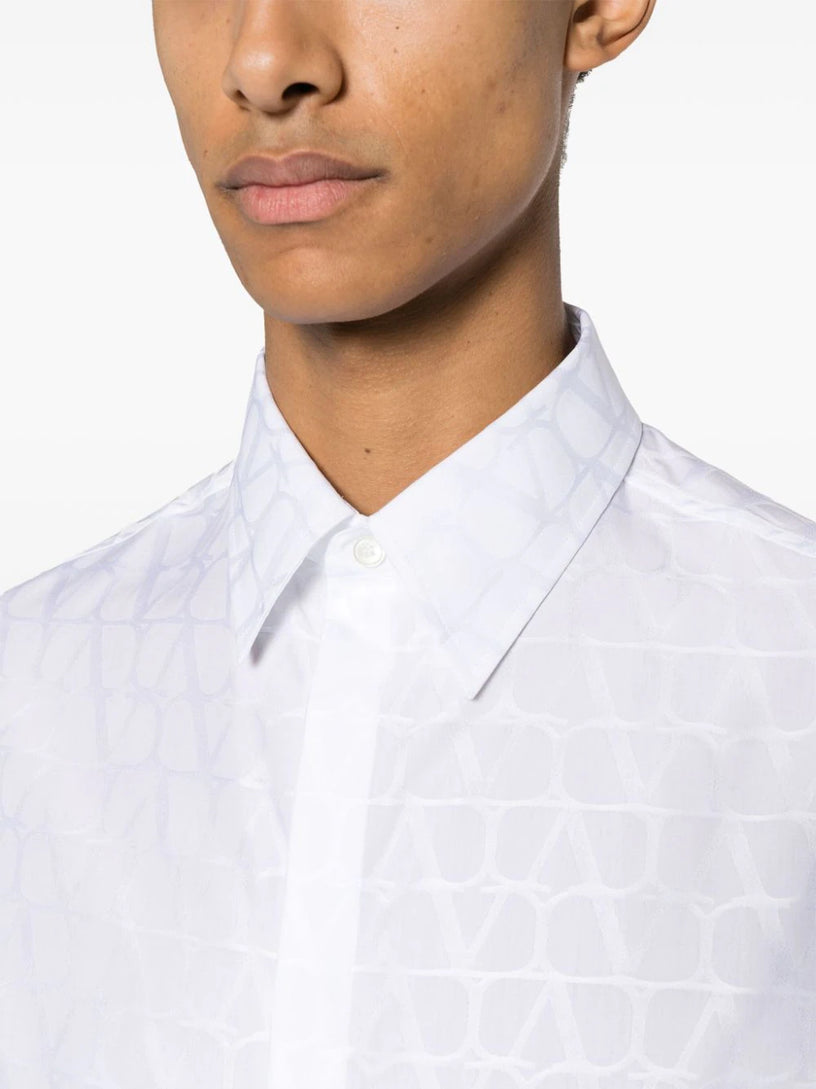 Shirt with all-over Toile Iconographe pattern