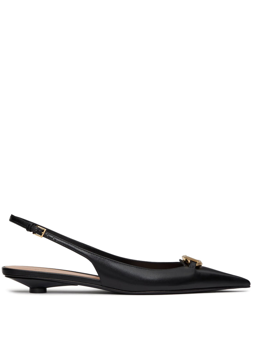 Valentino Garavani The bold edition vlogo slingback ballerinas