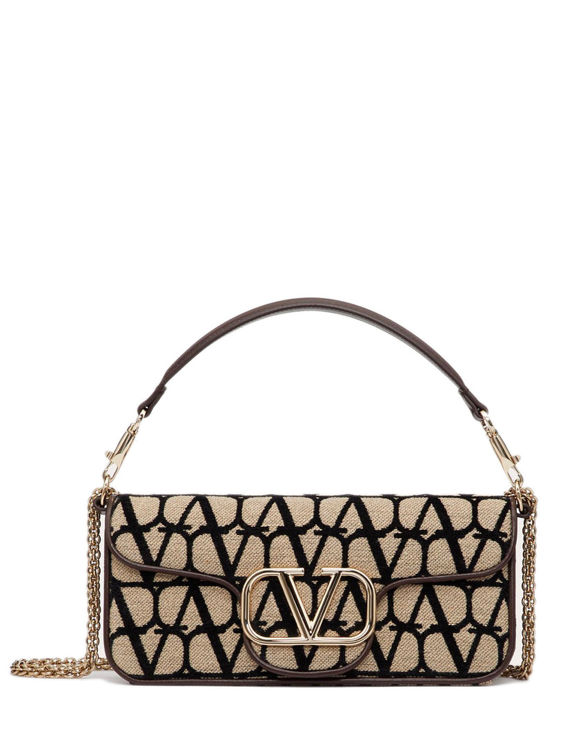 Valentino Garavani Locò toile iconographe shoulder bag