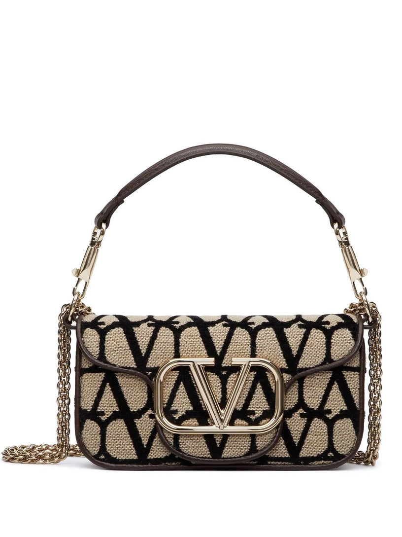 Valentino Garavani Small locò toile iconographe shoulder bag